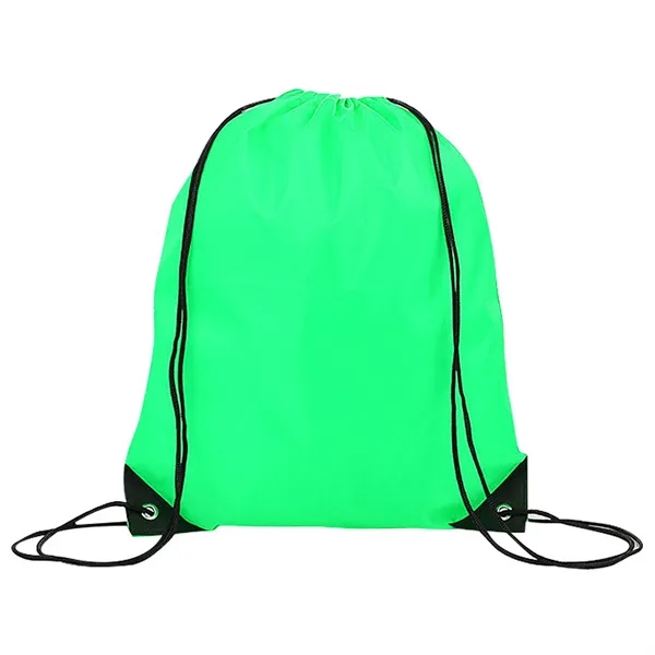 Custom Drawstring Backpack Bag - Custom Drawstring Backpack Bag - Image 4 of 9