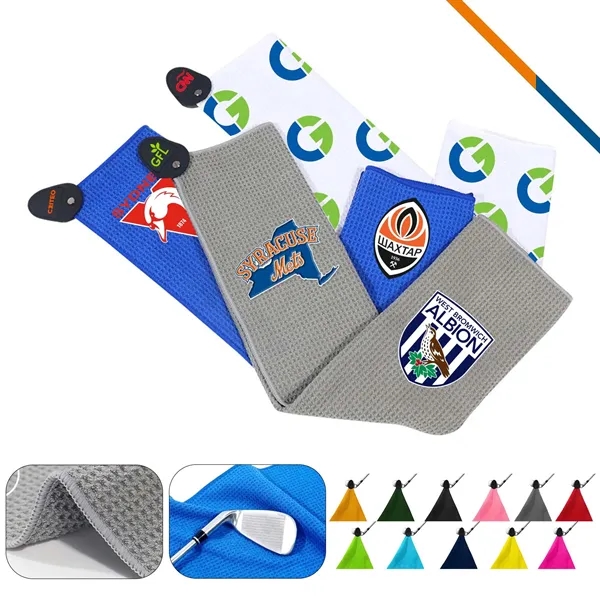 Reticulum Magnetic Golf Towel - Reticulum Magnetic Golf Towel - Image 0 of 16