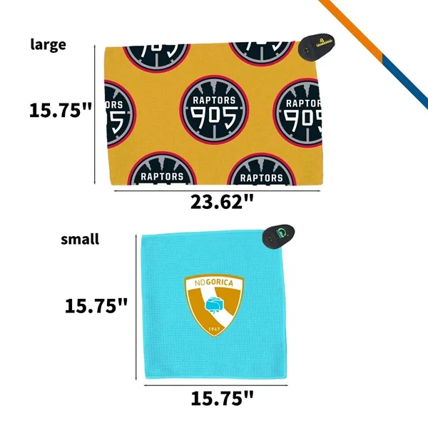 Reticulum Magnetic Golf Towel - Reticulum Magnetic Golf Towel - Image 2 of 16