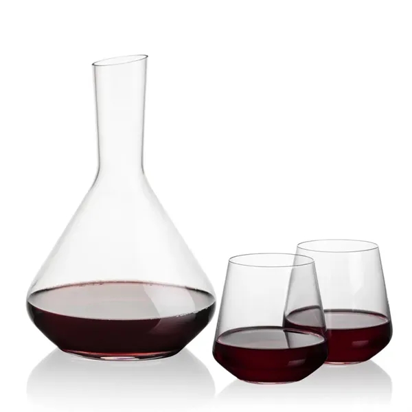 Terrassa Carafe & Cannes Stemless Wine - Terrassa Carafe & Cannes Stemless Wine - Image 3 of 5