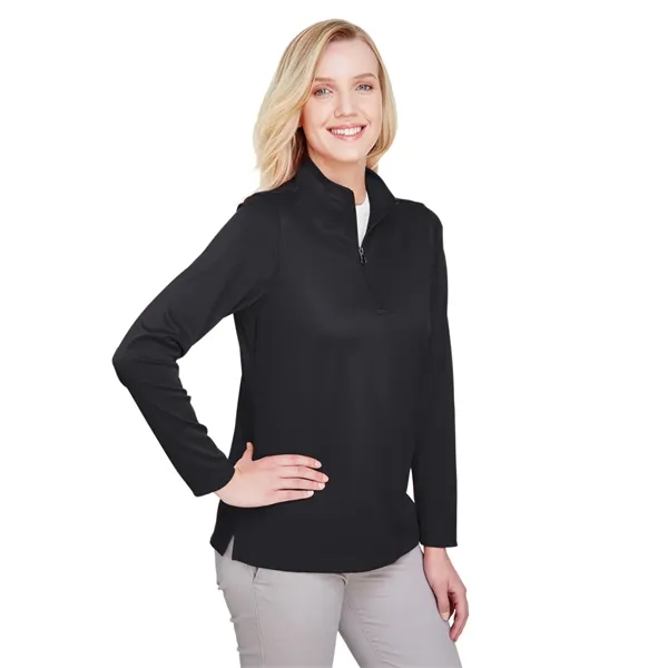 Harriton Ladies' Advantage Snag Protection Plus Quarter-Zip - Harriton Ladies' Advantage Snag Protection Plus Quarter-Zip - Image 20 of 39