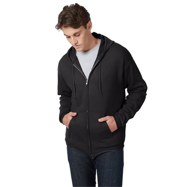 Hanes Adult EcoSmart® Full-Zip Hooded Sweatshirt - Hanes Adult EcoSmart® Full-Zip Hooded Sweatshirt - Image 43 of 53