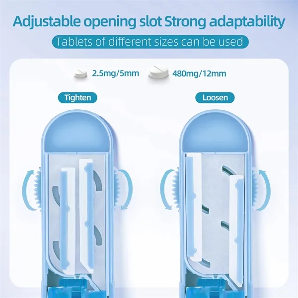 Mini Plastic Ps Travel Pill Cutter Splitters For Medicine - Mini Plastic Ps Travel Pill Cutter Splitters For Medicine - Image 1 of 4