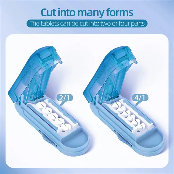 Mini Plastic Ps Travel Pill Cutter Splitters For Medicine - Mini Plastic Ps Travel Pill Cutter Splitters For Medicine - Image 3 of 4