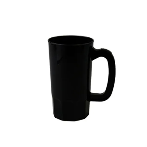 Custom 13oz Polypropylene Handled Plastic Stein Mug - Custom 13oz Polypropylene Handled Plastic Stein Mug - Image 4 of 4