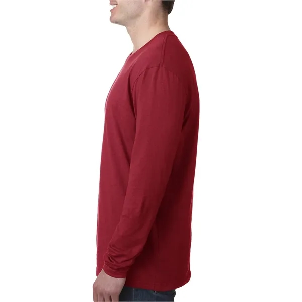 Next Level Apparel Men's Cotton Long-Sleeve Crew - Next Level Apparel Men's Cotton Long-Sleeve Crew - Image 72 of 87