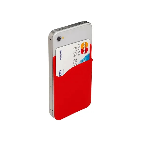 Econo Silicone Mobile Cell Phone Wallet - Econo Silicone Mobile Cell Phone Wallet - Image 1 of 35