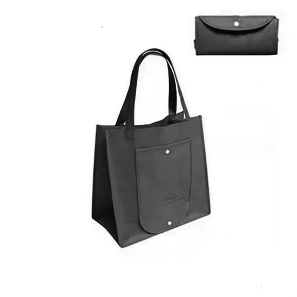 Folding Non-woven Grocery Bag - Folding Non-woven Grocery Bag - Image 1 of 7