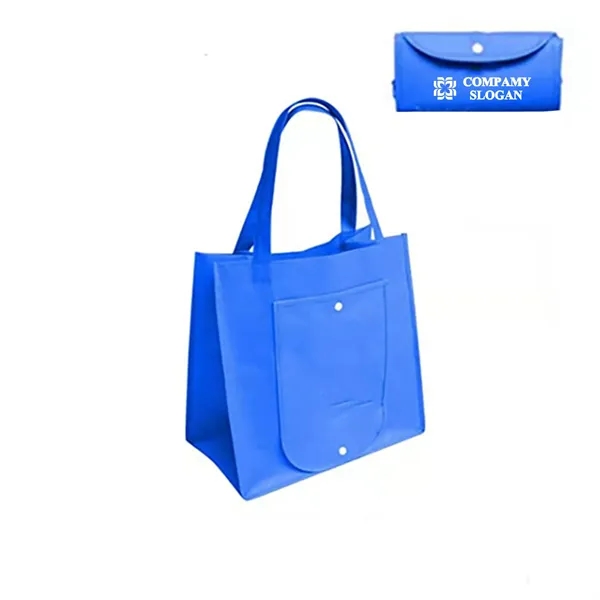 Folding Non-woven Grocery Bag - Folding Non-woven Grocery Bag - Image 0 of 7