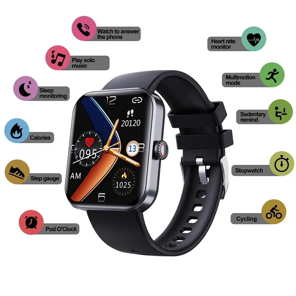 Multifunctional Bluetooth Call Touch Screen Smart Watch - Multifunctional Bluetooth Call Touch Screen Smart Watch - Image 1 of 9