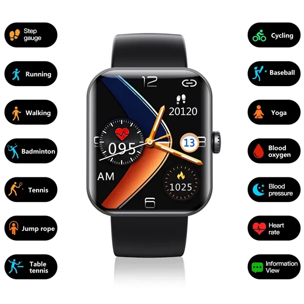 Multifunctional Bluetooth Call Touch Screen Smart Watch - Multifunctional Bluetooth Call Touch Screen Smart Watch - Image 8 of 9