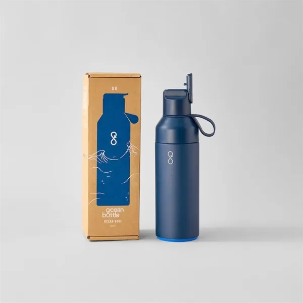 17oz Ocean Bottle GO-Stainless Steel Reusable Sports Flask - 17oz Ocean Bottle GO-Stainless Steel Reusable Sports Flask - Image 1 of 4