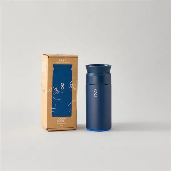 12oz Brew Flask - Stainless Steel Insulated Coffee Cup - 12oz Brew Flask - Stainless Steel Insulated Coffee Cup - Image 4 of 4