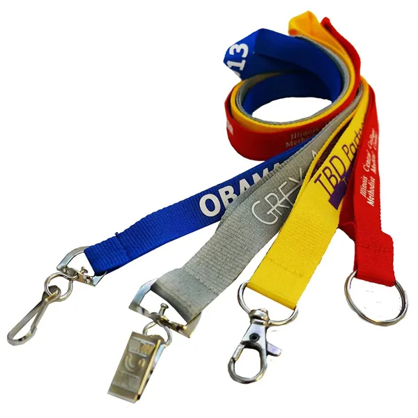 3/4" Polyester Lanyard - 3/4" Polyester Lanyard - Image 0 of 8