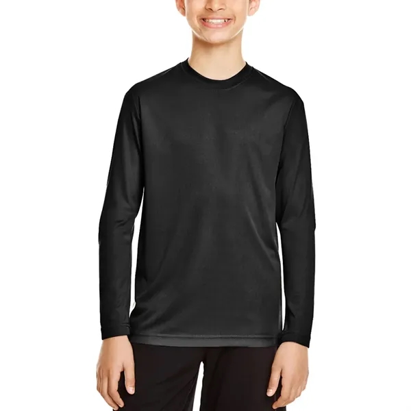 Team 365 Youth Zone Performance Long Sleeve Shirt - Team 365 Youth Zone Performance Long Sleeve Shirt - Image 1 of 14
