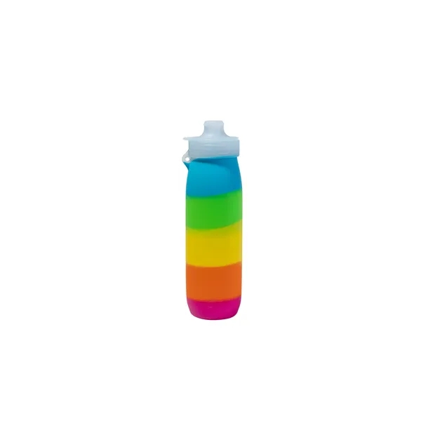 30 oz Silicone Water Bottle - 30 oz Silicone Water Bottle - Image 0 of 12