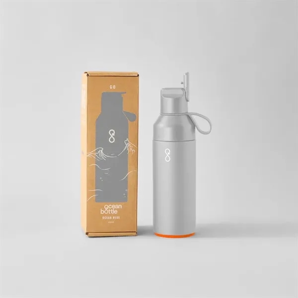 17oz Ocean Bottle GO-Stainless Steel Reusable Sports Flask - 17oz Ocean Bottle GO-Stainless Steel Reusable Sports Flask - Image 4 of 5