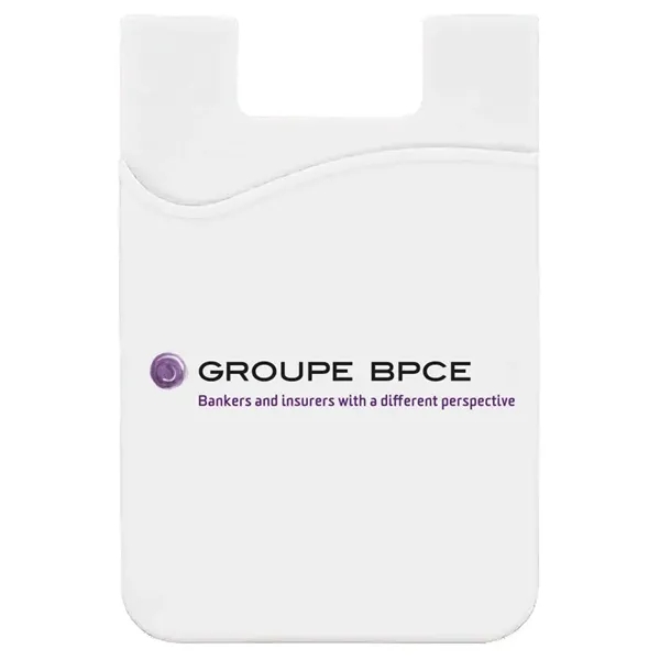 Silicone Phone Wallet Card Holder - Silicone Phone Wallet Card Holder - Image 2 of 5