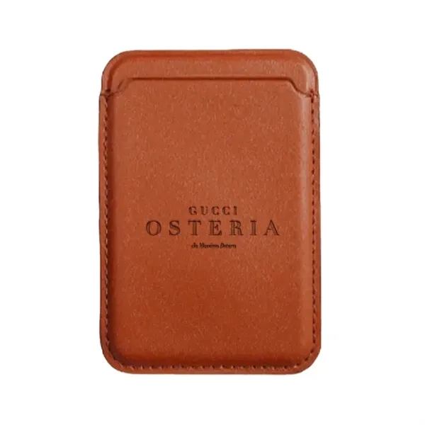 Leather Phone Wallet with Top Slit - Leather Phone Wallet with Top Slit - Image 1 of 5