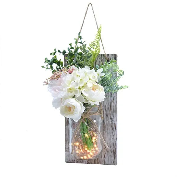 Rustic Mason Jar Wall Sconces Set - Rustic Mason Jar Wall Sconces Set - Image 0 of 7
