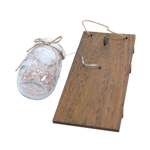 Rustic Mason Jar Wall Sconces Set - Rustic Mason Jar Wall Sconces Set - Image 6 of 7