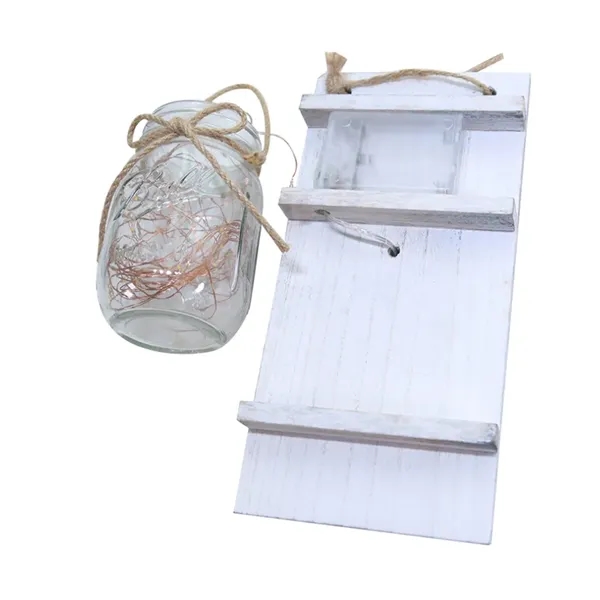 Rustic Mason Jar Wall Sconces Set - Rustic Mason Jar Wall Sconces Set - Image 7 of 7