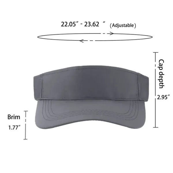 Adjustable Solid Color Sun Hat Suitable For Outdoor Sports - Adjustable Solid Color Sun Hat Suitable For Outdoor Sports - Image 1 of 5