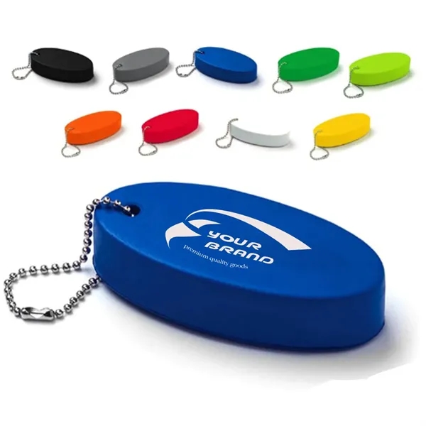 PU Foam Multicolor Floating Keychain for Fishing and Surfing - PU Foam Multicolor Floating Keychain for Fishing and Surfing - Image 0 of 3