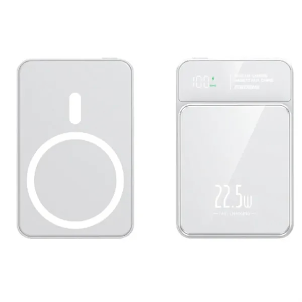 10000mAh Magnetic Power Bank Wireless Portable Charger - 10000mAh Magnetic Power Bank Wireless Portable Charger - Image 3 of 5