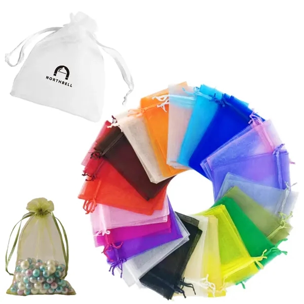 MOQ100 Nylon Organza Drawstring Bags - MOQ100 Nylon Organza Drawstring Bags - Image 0 of 22