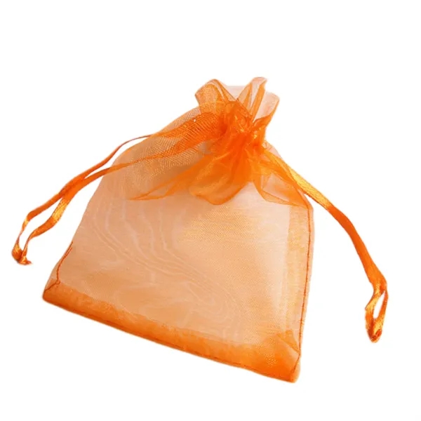 MOQ100 Nylon Organza Drawstring Bags - MOQ100 Nylon Organza Drawstring Bags - Image 4 of 22