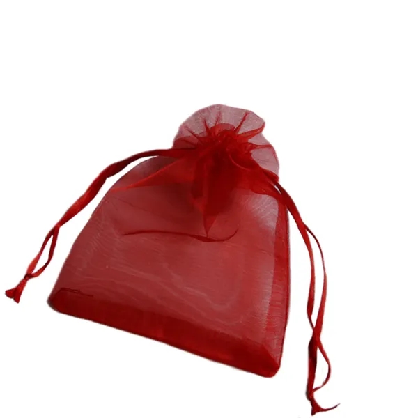 MOQ100 Nylon Organza Drawstring Bags - MOQ100 Nylon Organza Drawstring Bags - Image 5 of 22