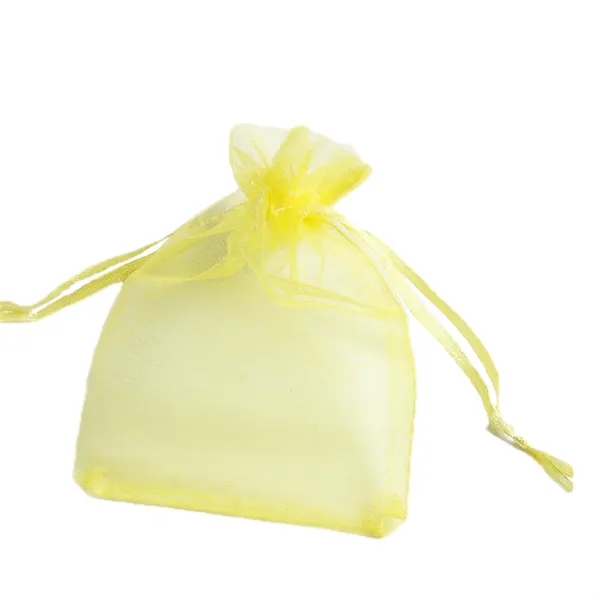 MOQ100 Nylon Organza Drawstring Bags - MOQ100 Nylon Organza Drawstring Bags - Image 8 of 22