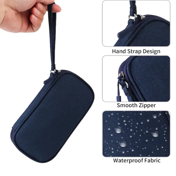 Travel Cable Organizer Pouch - Travel Cable Organizer Pouch - Image 3 of 3