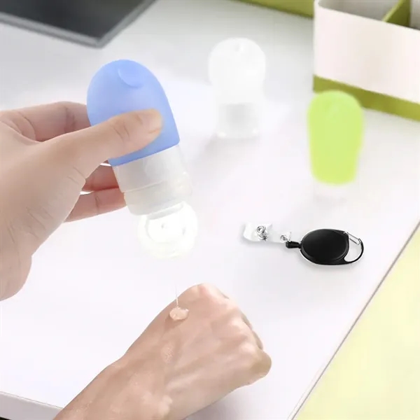 Portable Silicone Travel Bottle Set - Portable Silicone Travel Bottle Set - Image 3 of 7