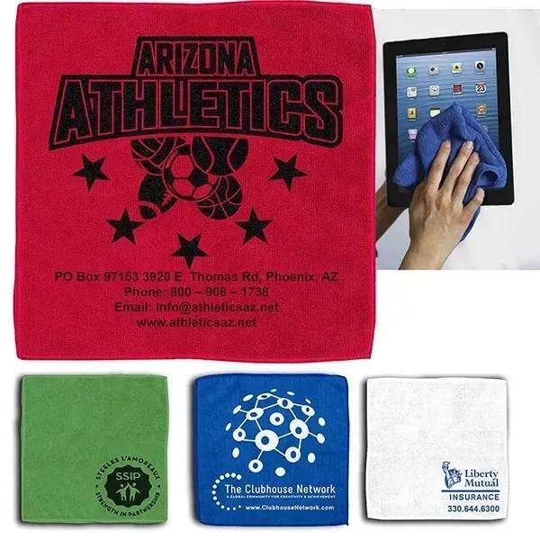 300GSM Heavy Duty Microfiber Electronics, Rally or Sports To - 300GSM Heavy Duty Microfiber Electronics, Rally or Sports To - Image 0 of 23