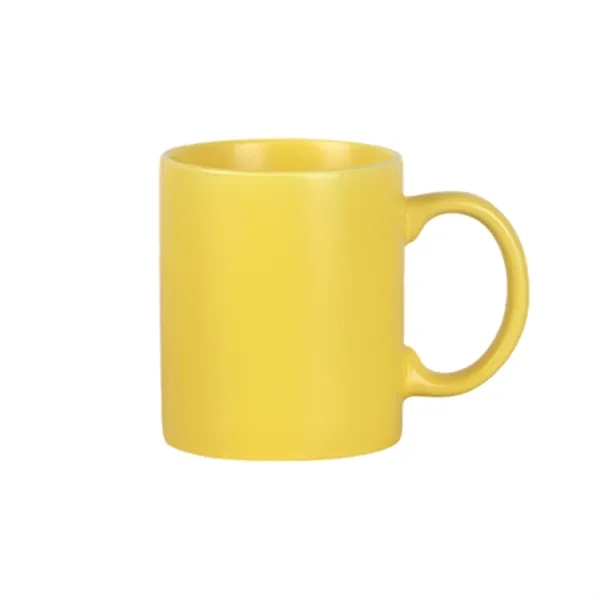 11oz Ceramic Mug with C-Shaped Handle - 11oz Ceramic Mug with C-Shaped Handle - Image 9 of 12
