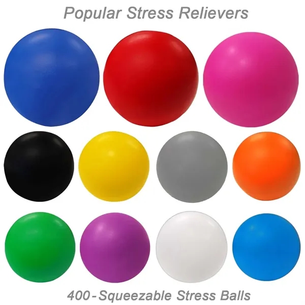 Popular Soft Foam Squeezable Stress Balls - Popular Soft Foam Squeezable Stress Balls - Image 16 of 16