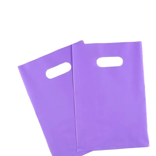 Die Cut Biodegradable Plastic Bag- Flexo Ink - Die Cut Biodegradable Plastic Bag- Flexo Ink - Image 1 of 1