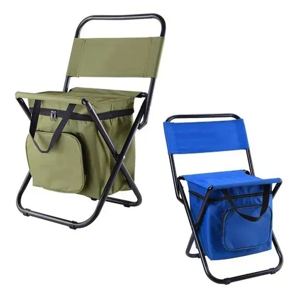 Folding Chair With Cooler Bag - Folding Chair With Cooler Bag - Image 1 of 5