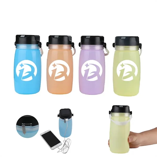 Outdoor Folding Luminous Electric Tumbler Cup - Outdoor Folding Luminous Electric Tumbler Cup - Image 0 of 7