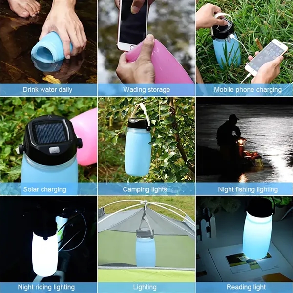 Outdoor Folding Luminous Electric Tumbler Cup - Outdoor Folding Luminous Electric Tumbler Cup - Image 7 of 7