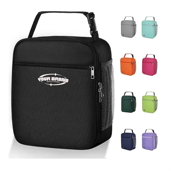 Reusable Insulated Cooler Storage Lunch Bag Portable Picnic - Reusable Insulated Cooler Storage Lunch Bag Portable Picnic - Image 0 of 5