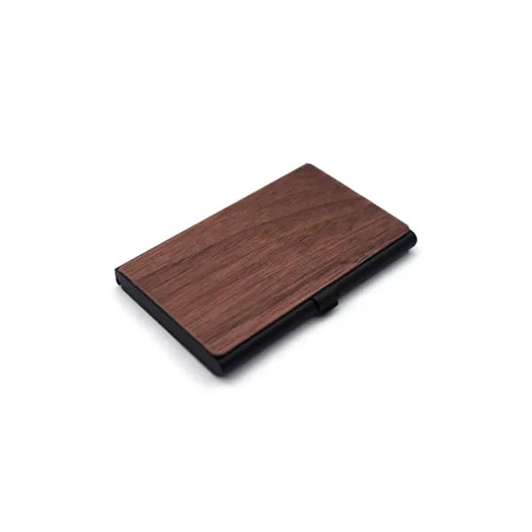Classic Wood Business Engraved Card Case For Work Office - Classic Wood Business Engraved Card Case For Work Office - Image 7 of 7