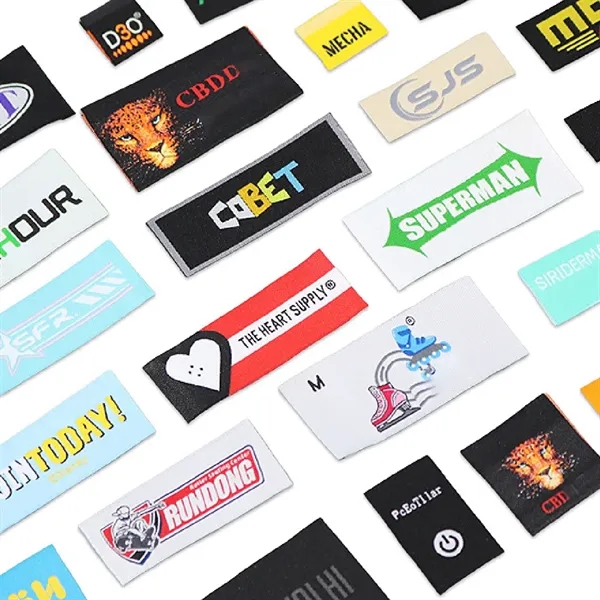 Custom Woven Labels Hang Tags - Custom Woven Labels Hang Tags - Image 0 of 1