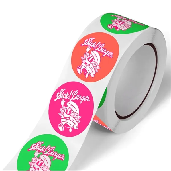 Custom 2" Circle Roll Labels - Custom 2" Circle Roll Labels - Image 1 of 1