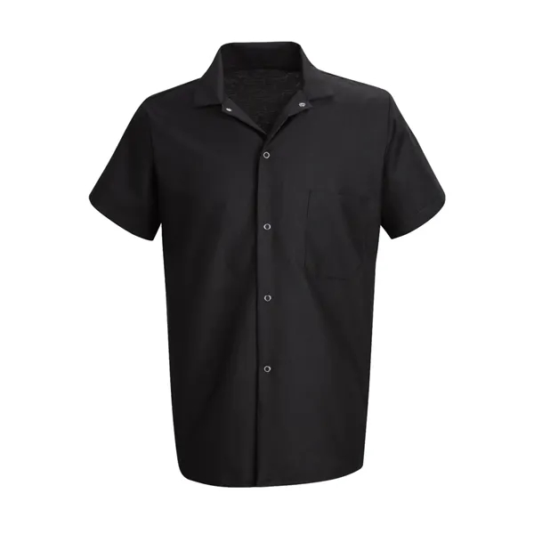 Red Kap Culinary - Men's Five-Gripper Closure Cook Shirt - Red Kap Culinary - Men's Five-Gripper Closure Cook Shirt - Image 1 of 1