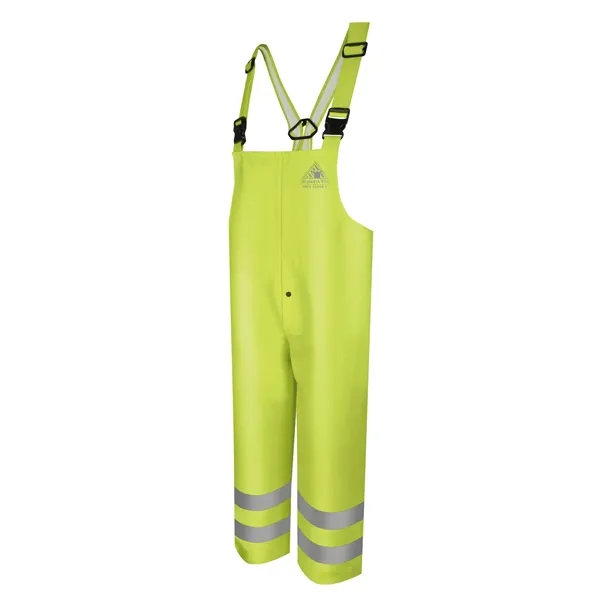 Bulwark - Men's Flame-Resistant Hi-Vis Rain Bib Overall - Bulwark - Men's Flame-Resistant Hi-Vis Rain Bib Overall - Image 0 of 0
