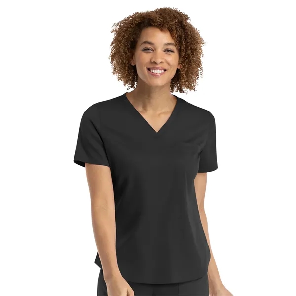 Maevn - Matrix - Women's One-Pocket V-Neck Tuck-In Top - Maevn - Matrix - Women's One-Pocket V-Neck Tuck-In Top - Image 0 of 4
