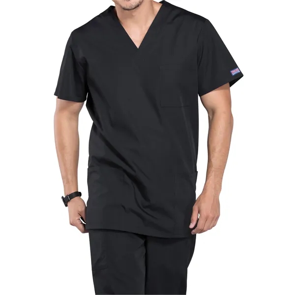 Cherokee - Workwear Originals - Unisex V-Neck Scrub Top - Cherokee - Workwear Originals - Unisex V-Neck Scrub Top - Image 1 of 17